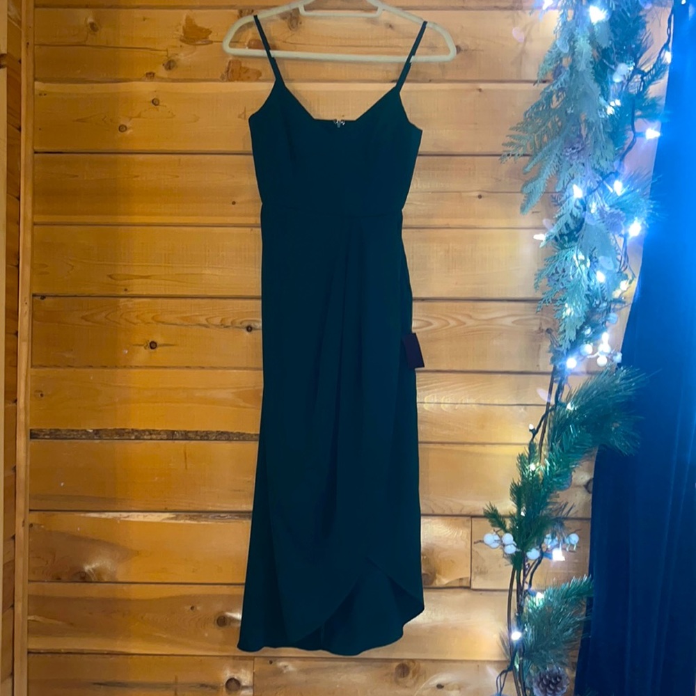 Lulu’s Dark Green Dress